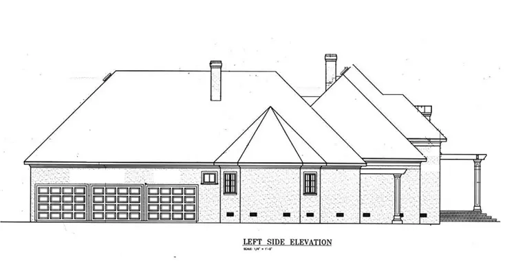 Left side elevation